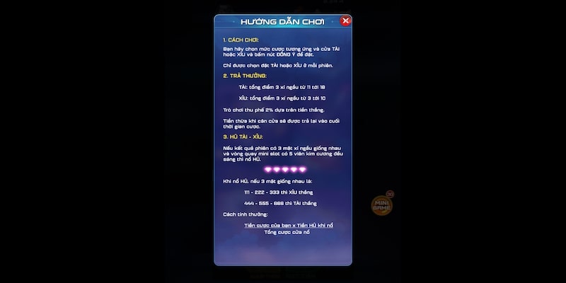 Cách tham gia game Tài Xỉu thần tốc cơ bản nhất